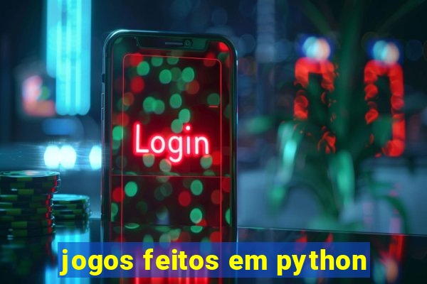 jogos feitos em python